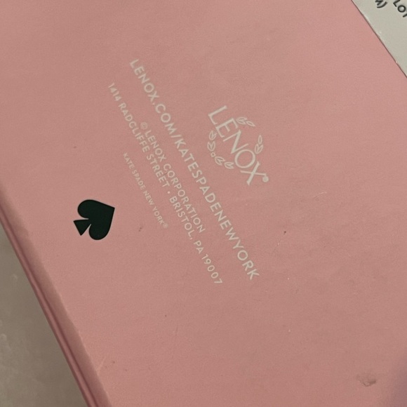 Kate Spade x Lenox Charmed Life Coasters Gold Black White Trendy Wedding Gift - Picture 7 of 7